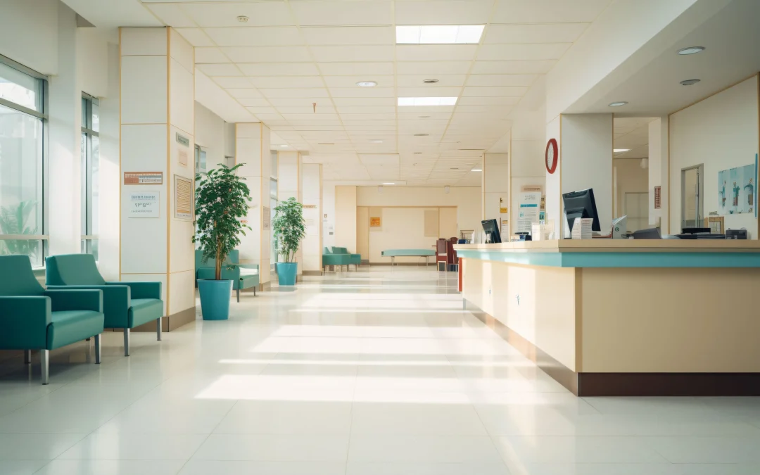 What Type of Flooring Should Be Placed in a Clinical Area in a Healthcare Facility?