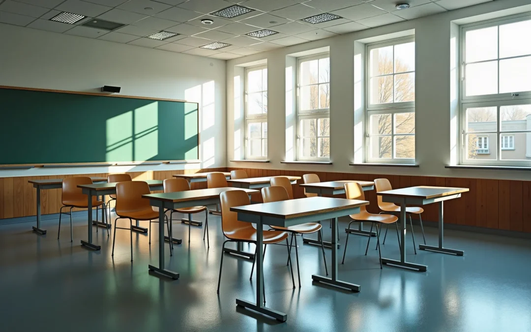 What Flooring Types Reduce Noise In Classrooms And Hallways In Schools?